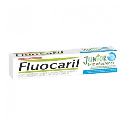 Fluocaril junior 6-12 años gel (1 envase 75 ml bubble)