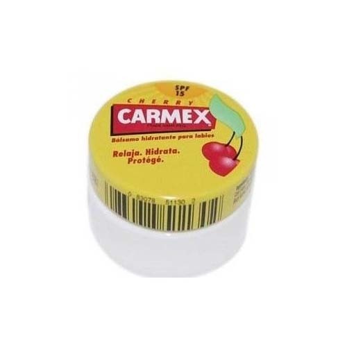 Carmex cherry balsamo labial hidratante (1 tarro 7,5 g)